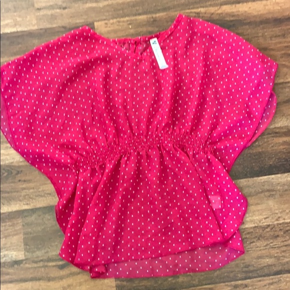 (4) CHEROKEE SPRING CHIFFON TOPS 6/7 & 7/8 - Picture 6 of 7